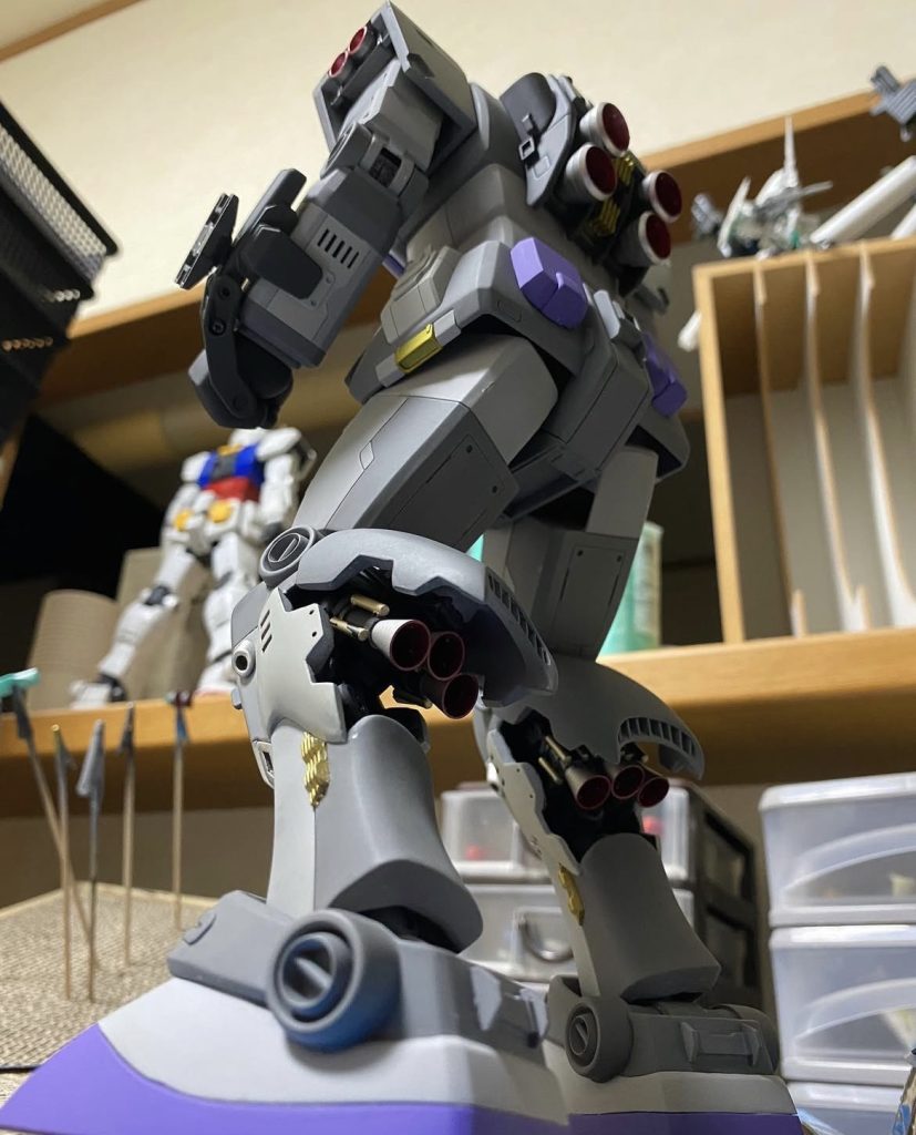 脹脛にバーニア仕込みました