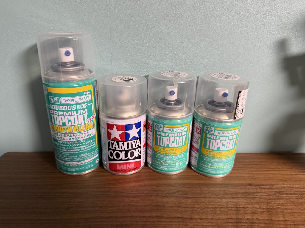 スプレー系…て言っても艶消しですがねw