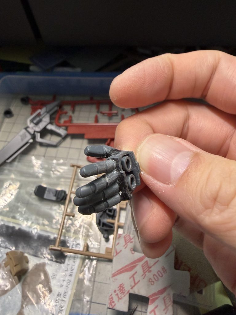 HGUC 1/144 メッサーF02型 マインレイヤー装備 MESSER TYPE-F02 MINELAYER–2枚目/制作者：RMHK-Michael