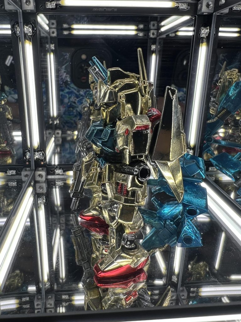 モビルスーツアンサンブル 百式(新メッキ塗料使用)–4枚目/制作者：ガシャポン魂