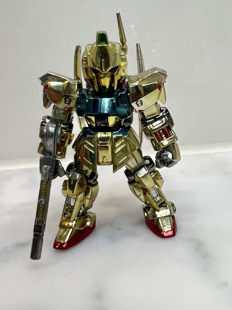 モビルスーツアンサンブル 百式(新メッキ塗料使用)–6枚目/制作者：ガシャポン魂