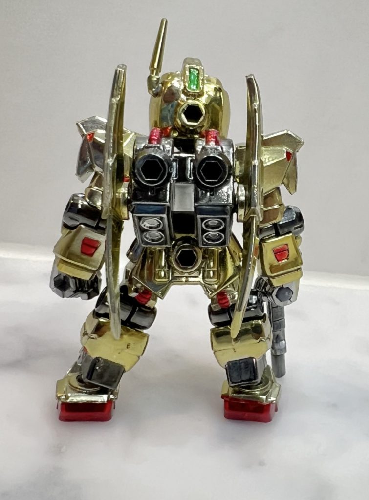 モビルスーツアンサンブル 百式(新メッキ塗料使用)–8枚目/制作者：ガシャポン魂