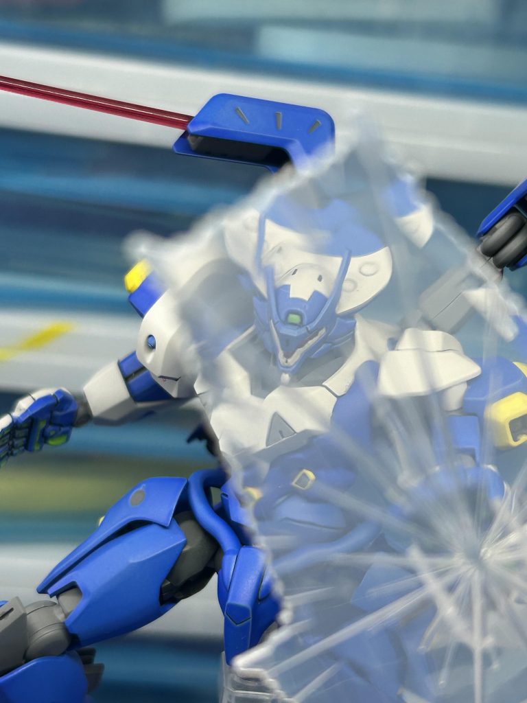 ビームシールド越し