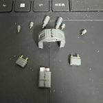 中央後部の肉抜き穴を埋めたいのと、塗り分け対応のため砲身等を全て切り離し、真鍮線[…]