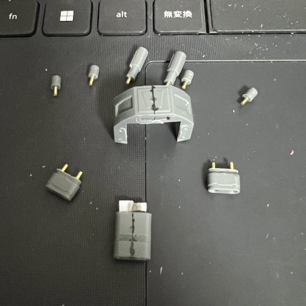 1/100 レオパルドD リストビーム砲分割