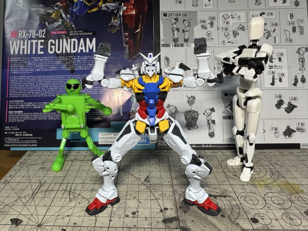 仮組み状態です⭐︎