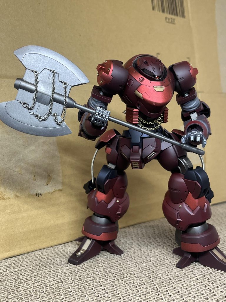 コールドアックス🪓チェーンは取付が地獄だったので表側だけで妥協しました笑