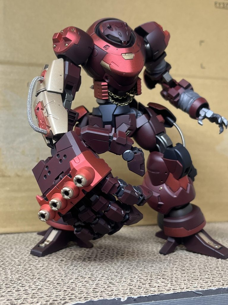 奥の手🖐特殊兵装アームユニットです🫰なんか勢いで作ったので粗い＆あんま強そうじゃないですが、せっかく作ったので載せておきます😌