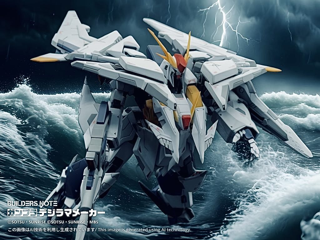 最後にメイン写真のデジラマです。映画第一部のラストバトルのイメージですね。