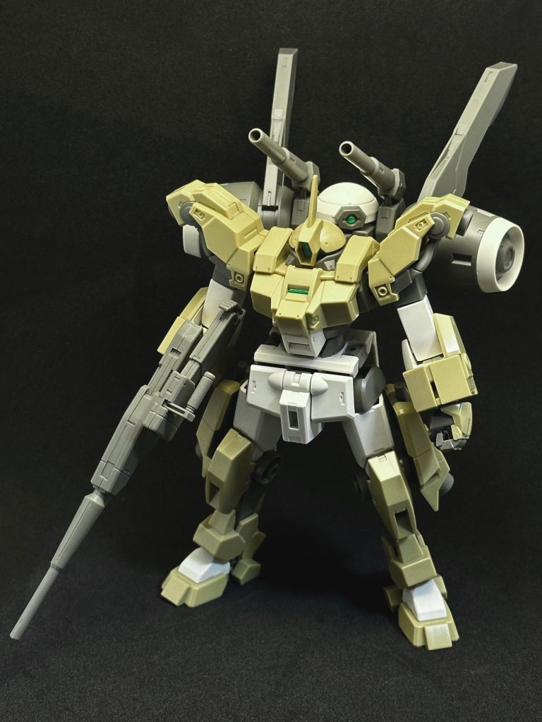 こちらは、パチ組み状態です。