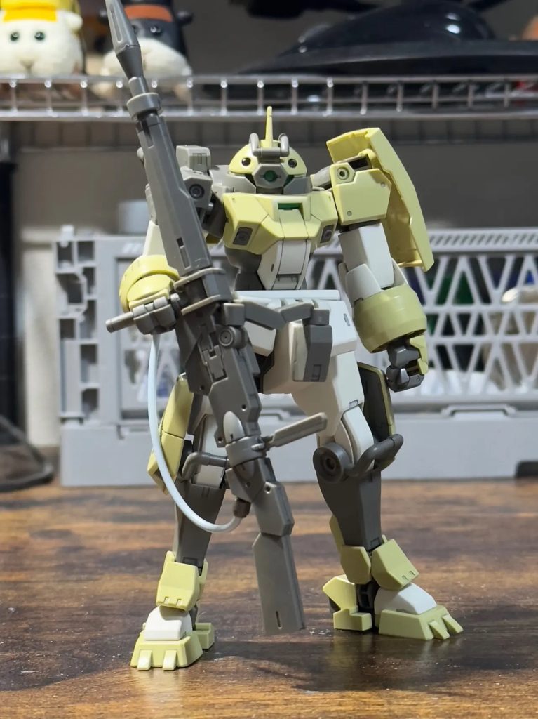 こちらは、パチ組みスミ入れ状態です。