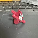 股下にスタンド用の穴を開けて内部にポリキャップを追加。&nbsp;ホビー琵琶湖の[…]