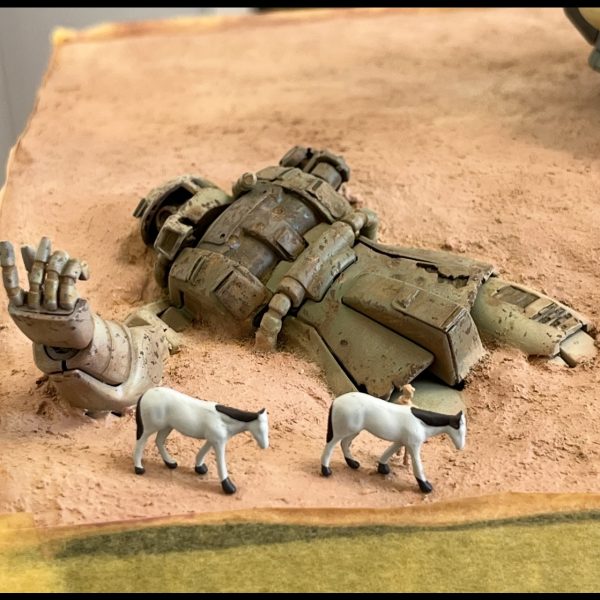 ラクダ🐪に着手しました😄何となくもうラクダです😅足が結構長いですね。首の付け根が結構下です。（3枚目）