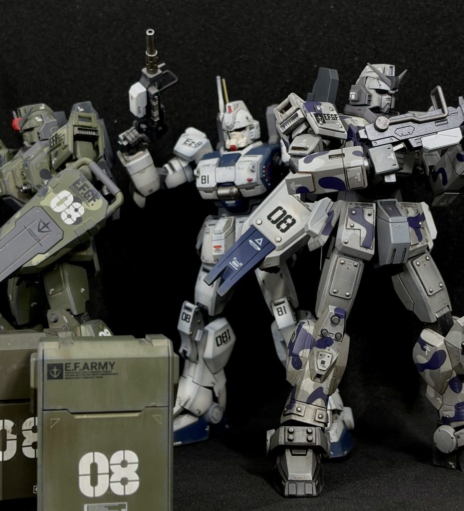 （シロー）『俺だけ迷彩じゃない。。。』