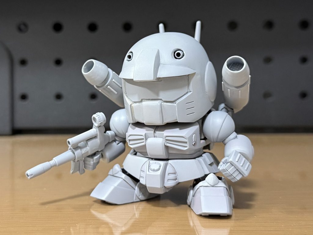 製作過程4サフした状態。