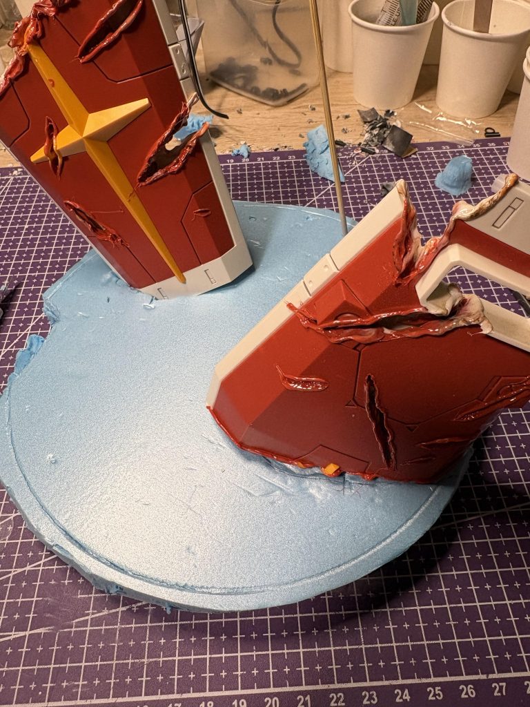 雪像メガサイズガンダム–5枚目/制作者：さりり