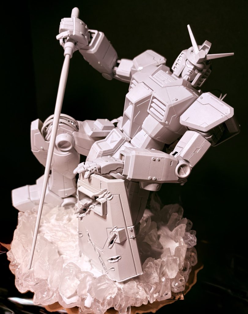 雪像メガサイズガンダム