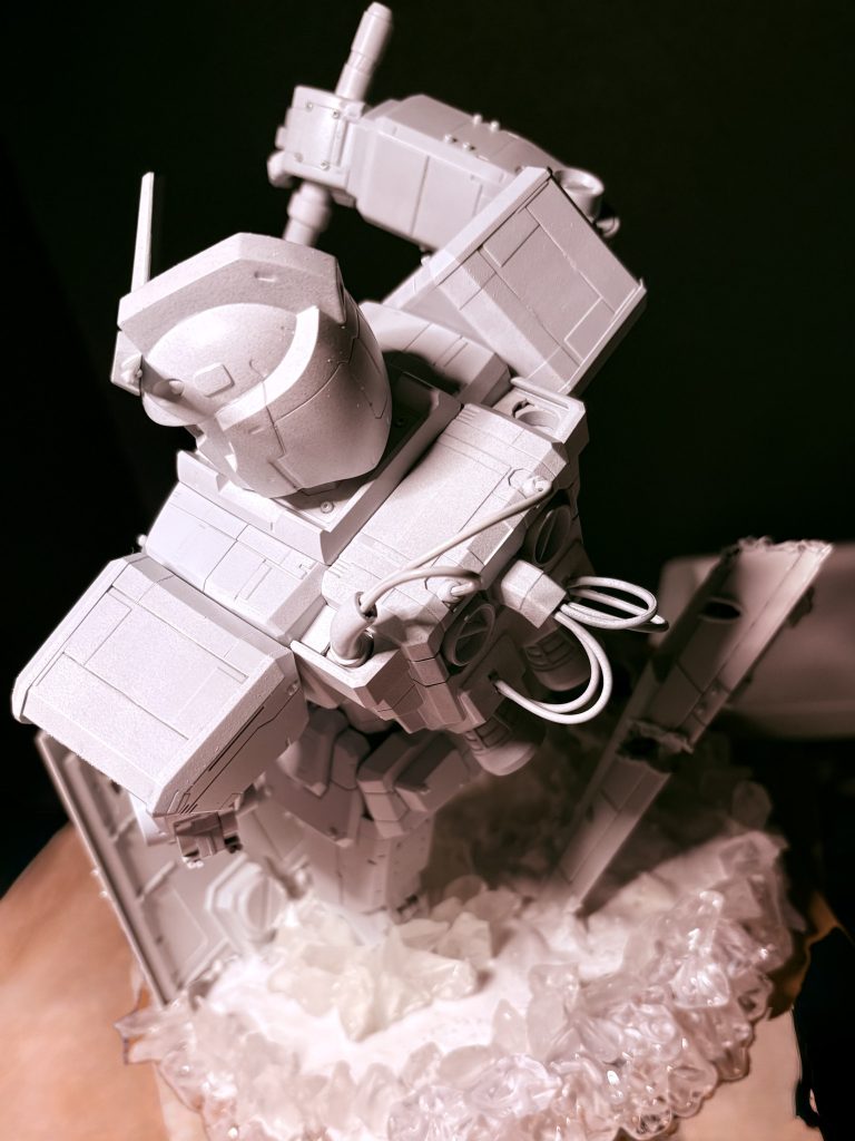 雪像メガサイズガンダム–2枚目/制作者：さりり