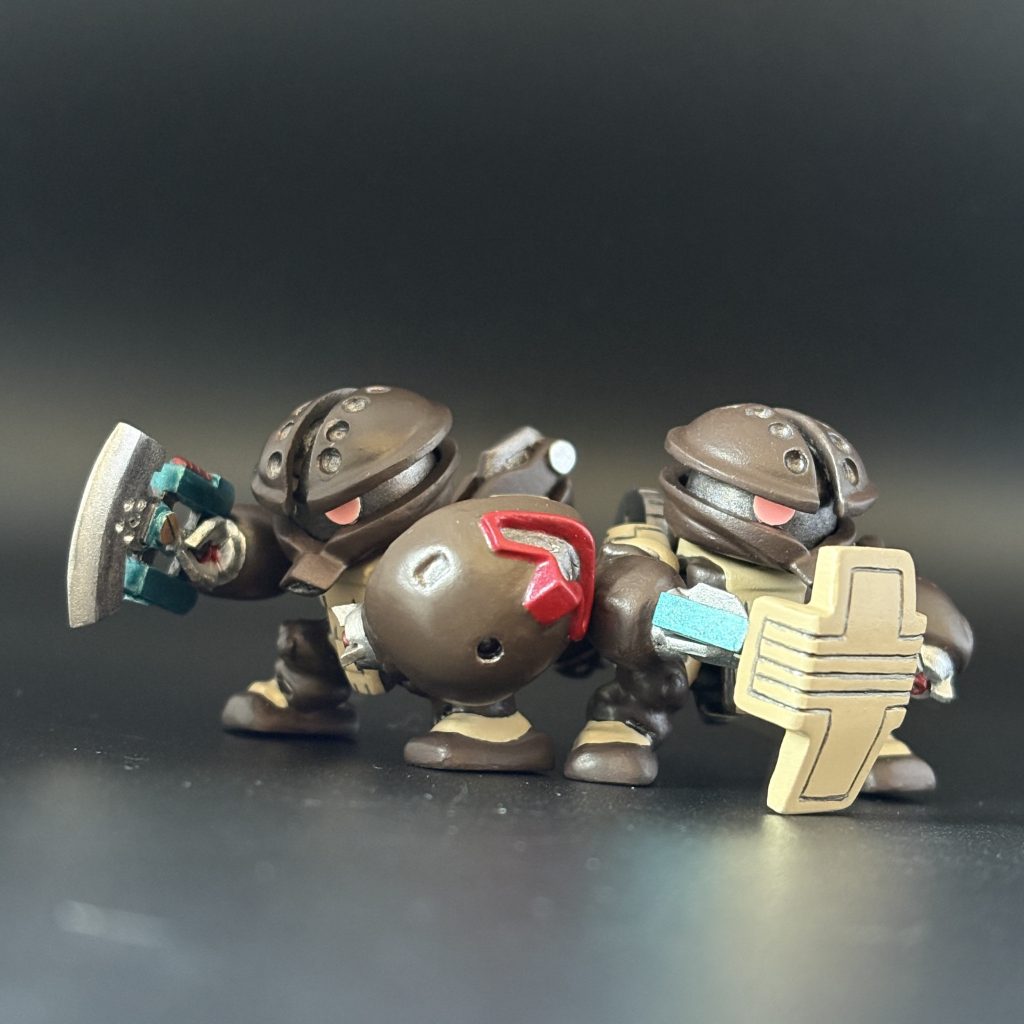 アッガイ 機動型A/B （サンダーボルト版）【SDガンダムフルカラー】