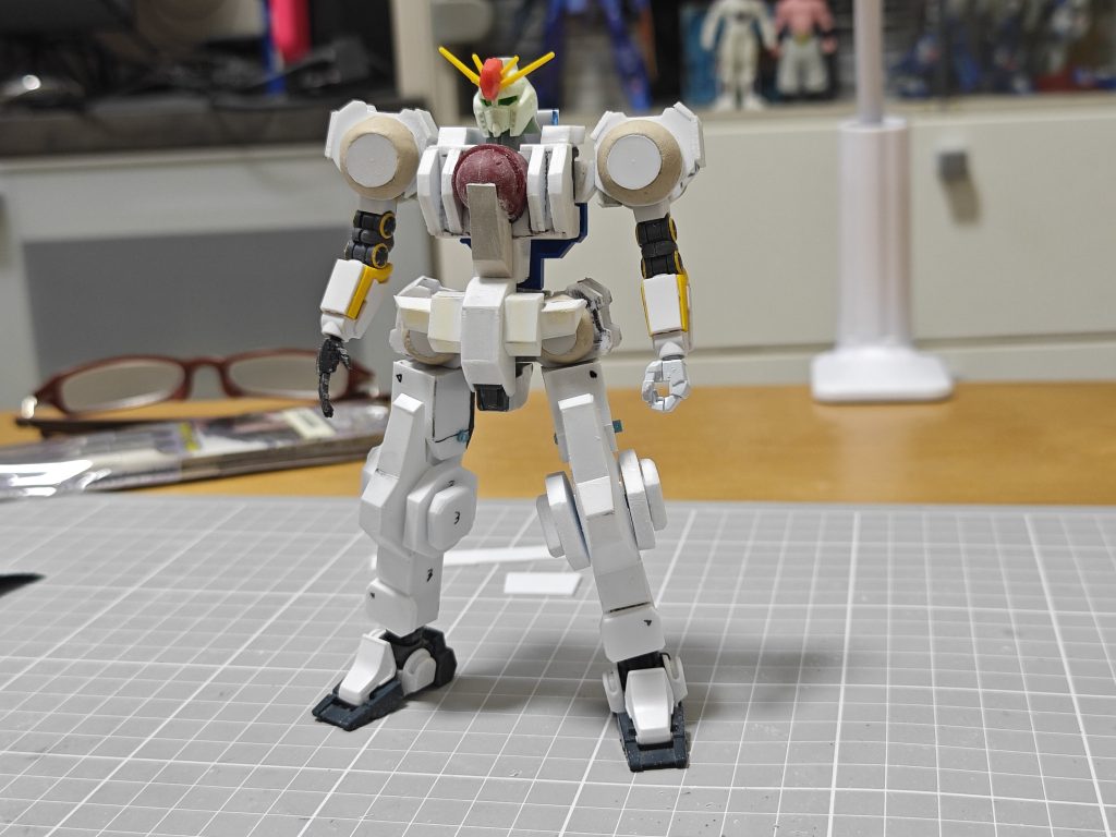 プラバン箱組み途中まだまだ先行き不透明な頃よくここまで来たわ