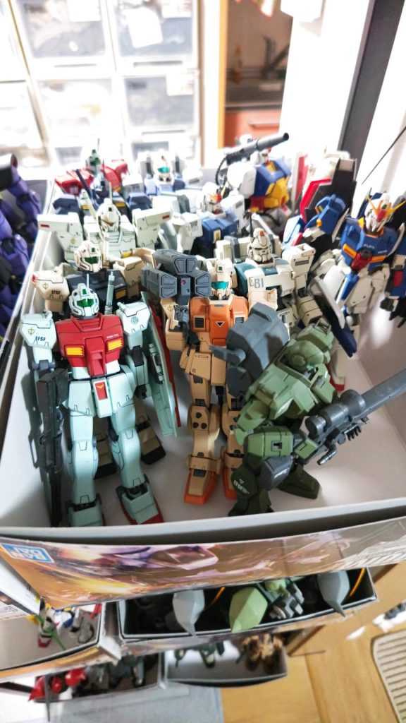 作品名：ジム系もあるのです<p>連邦軍系も修復</p>
