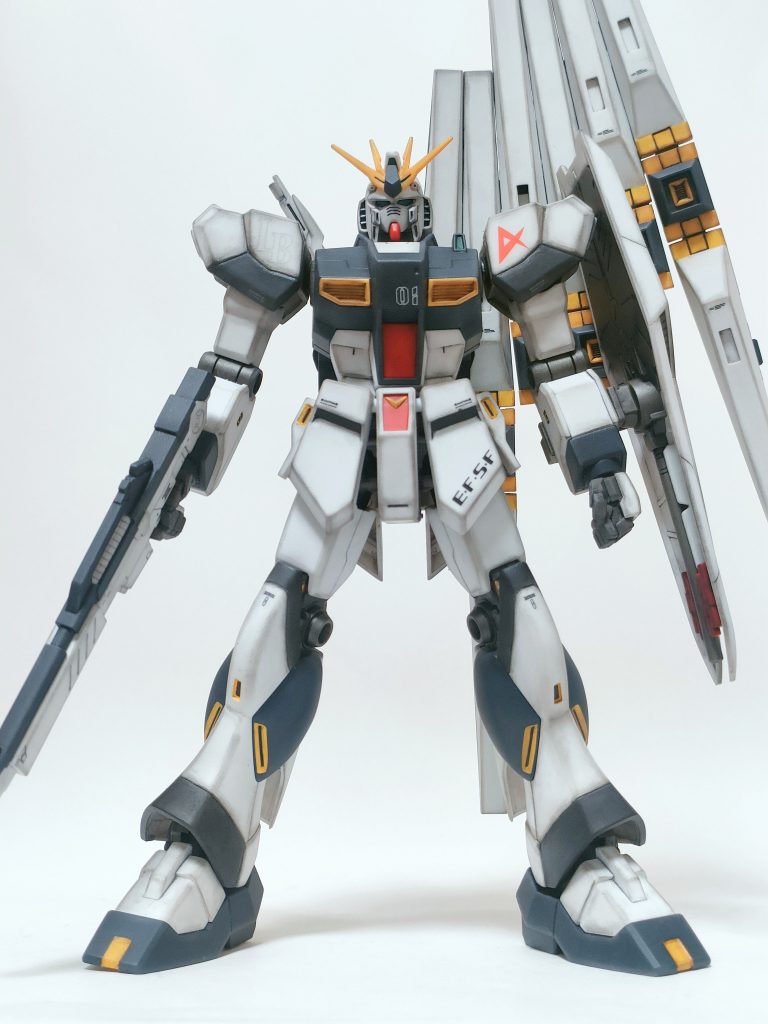 良くなったかは分からんけどもνガンダムリファインしてみた