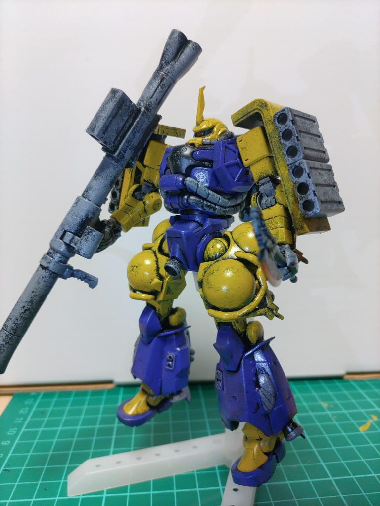 4回目の投稿  シーマ様専用高機動型ザク–4枚目/制作者：ヨモギ