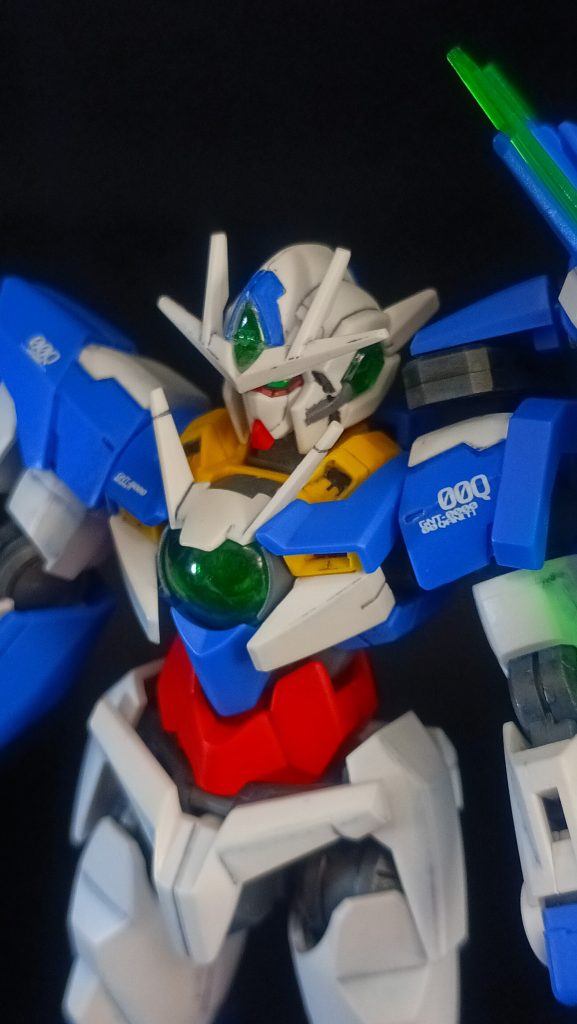 ダブルオークアンタ＋自作エフェクト