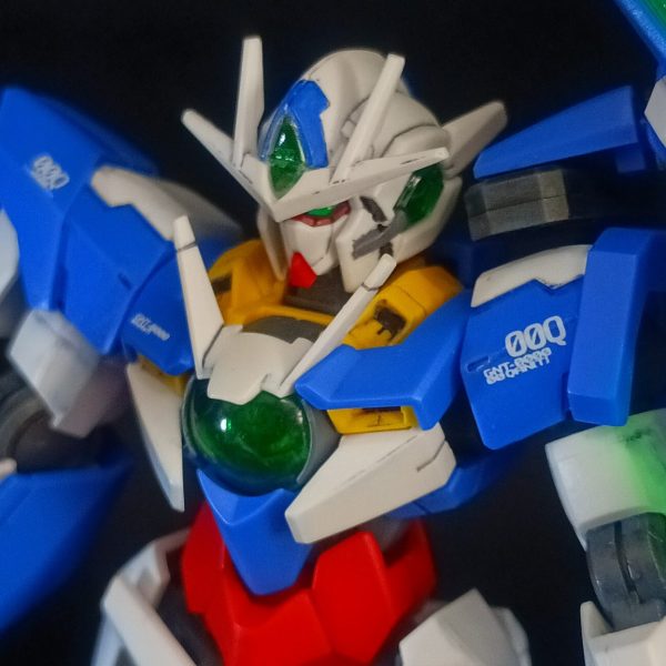 ダブルオークアンタ＋自作エフェクト