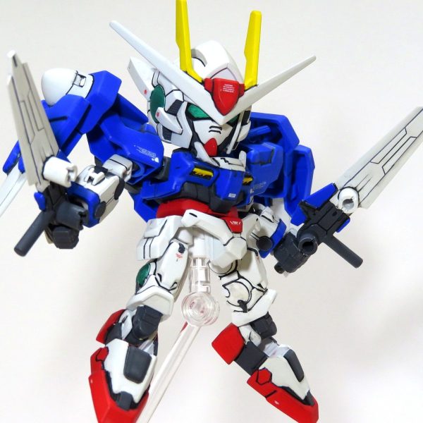 SDEX ダブルオーガンダム　筆塗り全塗装