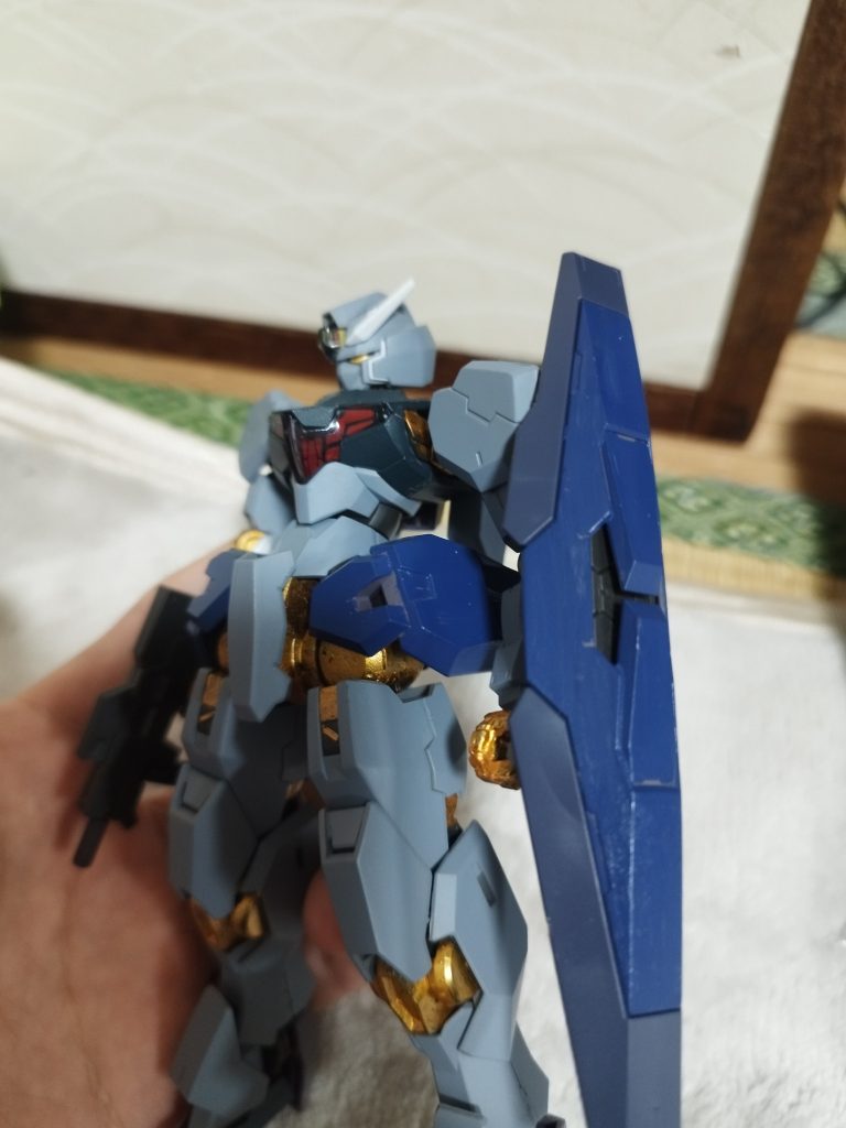 今回はこんな感じです〜ではいつものカラーリングニュートラルティターンズブルー金スターブライトゴールドホワイトニュートラルグレー黒以上となりますすす！ガンヴォルヴァはいつ見てもかっこいいではまた次の投稿で！&nbsp;