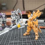 ガンダムアーティファクト　Hi-νガンダム　腕部　胸部改修①腕の可動化。可動化は[…]