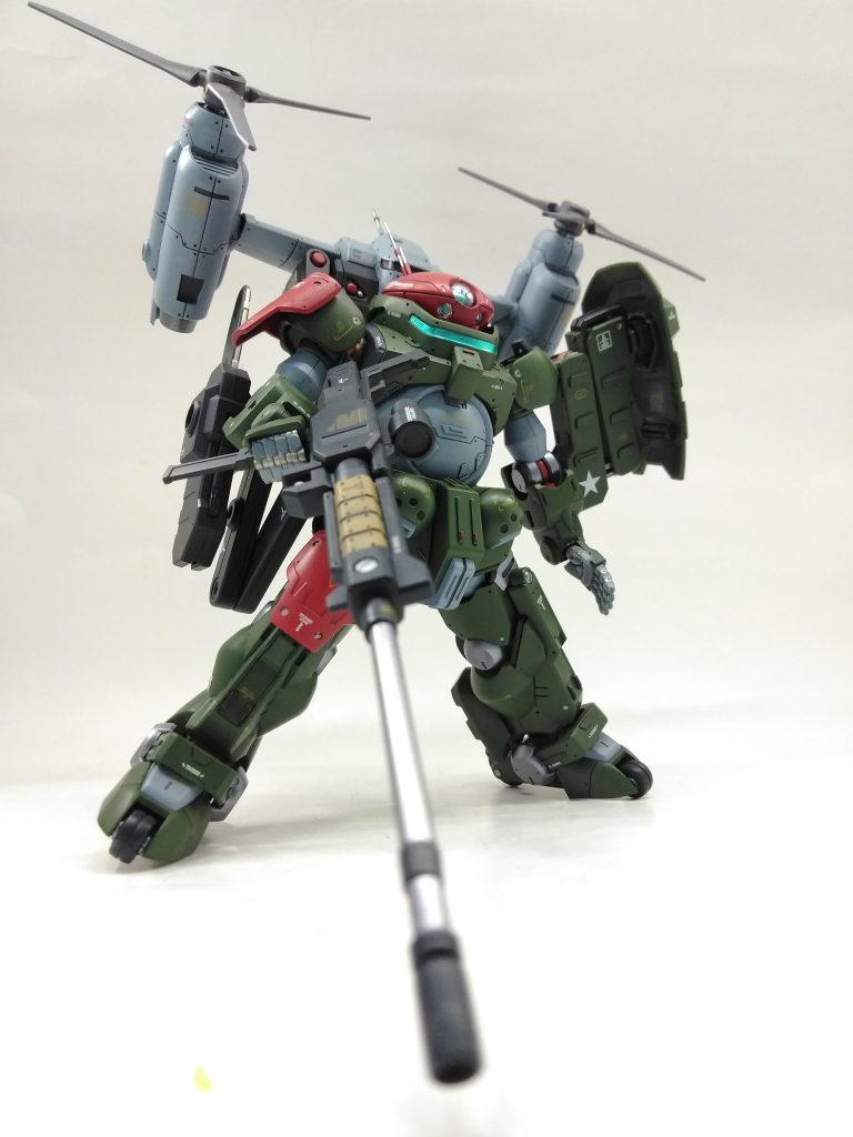 ティルトローターは戦闘機カラーで仕上げてます(足 広げ過ぎた…&nbsp;(gandam2))