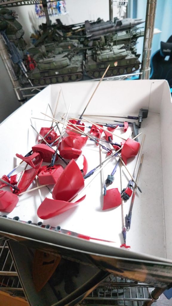 作品名：本日の成果<p>三連休ははかどります</p>
