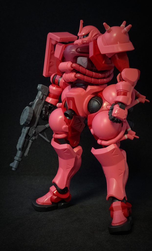 GQuuuuuuX シャア専用ザク完成しました