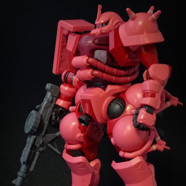 GQuuuuuuX シャア専用ザク完成しました