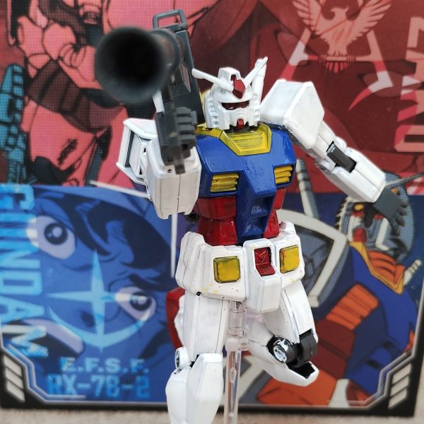 エコプラ　ガンダム　筆塗り