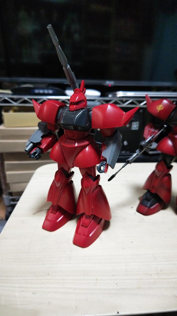 作品名：赤いキヤノン<p>ジョニーはゲルググ何機持ってるのやら</p>
