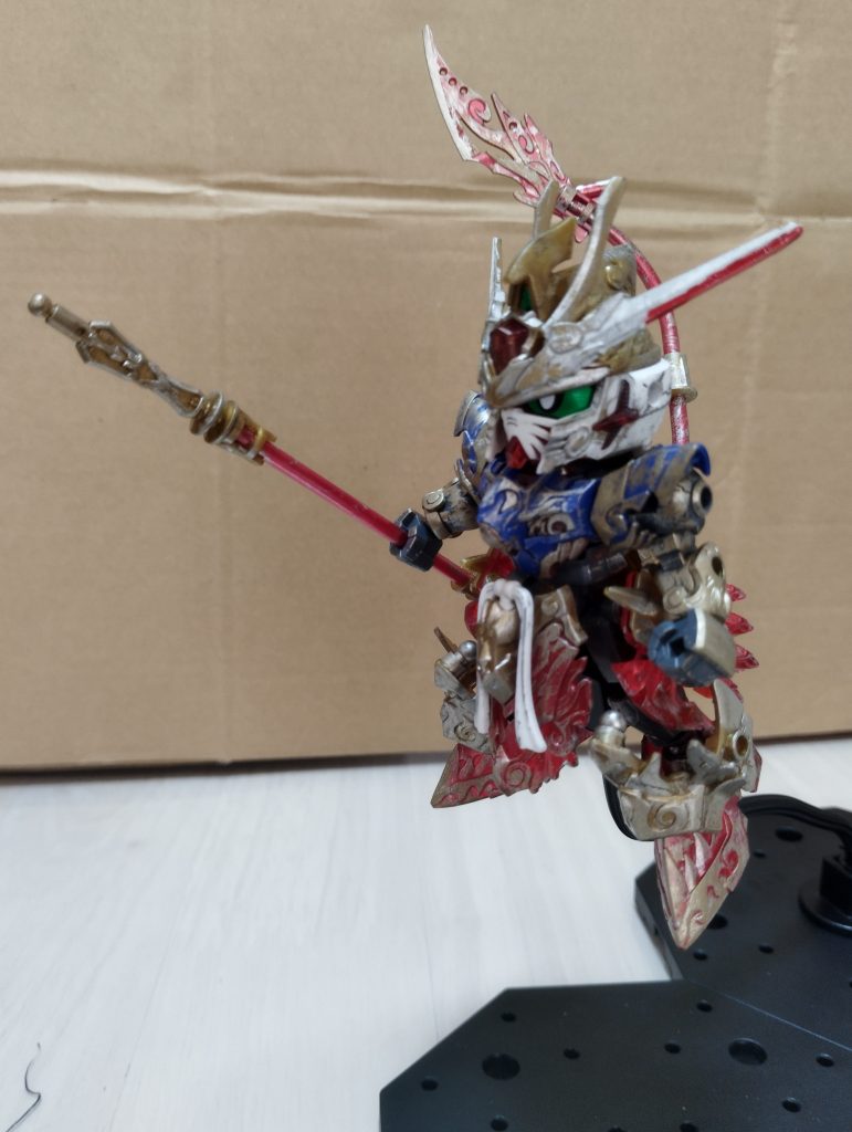 ちょっとポーズ。