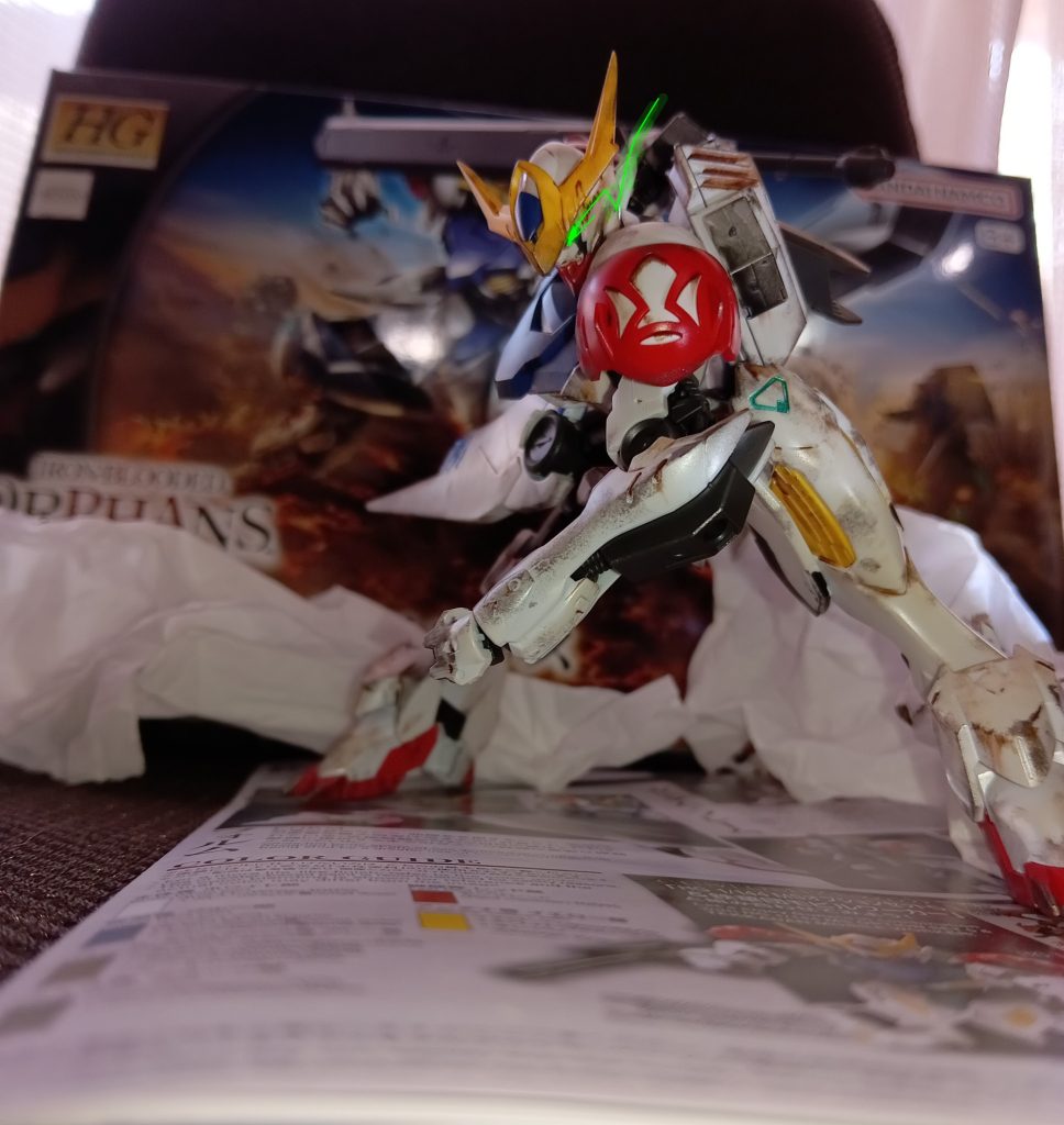 最後はメイスをもってパシャリ