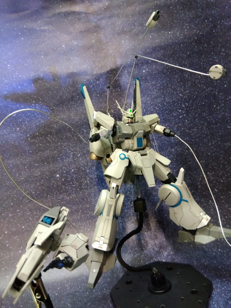 インコムもアルミ線で飛ばしてみました