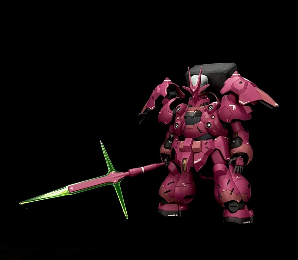 ボディはグシオンメイン、カラーリングはディランザ準拠で作りました。