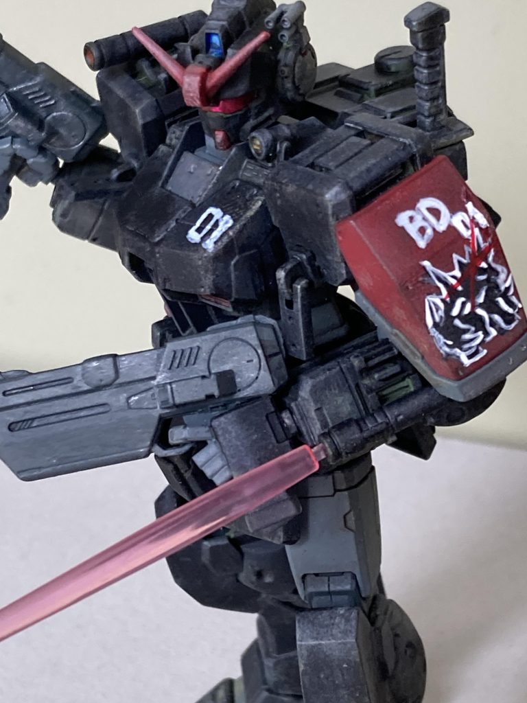 デカールはもちろん持ってないので、手書きで頑張り‥💦