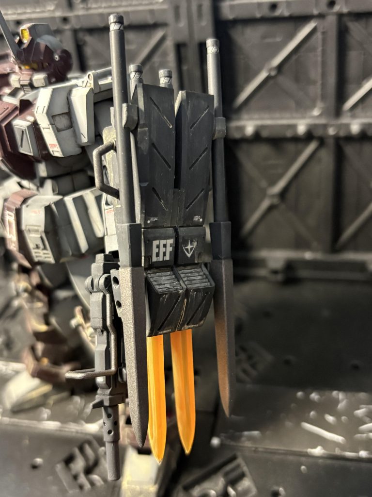 ヒートスパイク。本来の状態に2本をサイドに追加して、使用出来る本数を追加😄