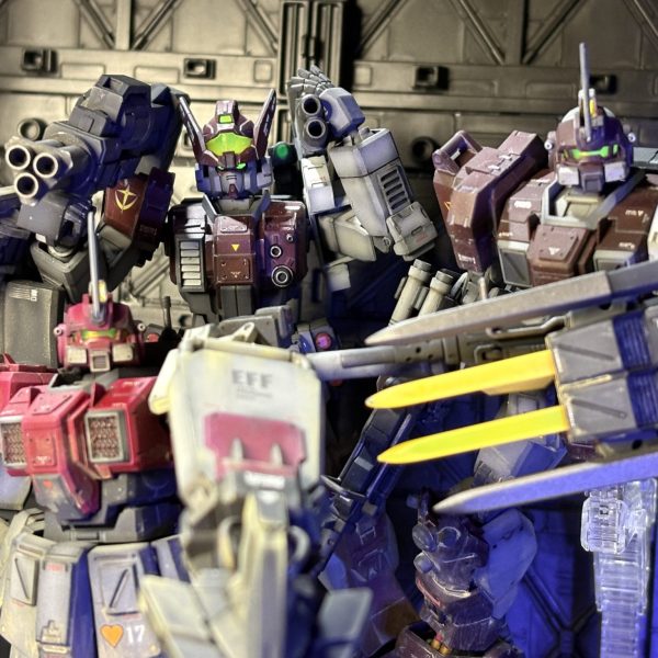 赤い三巨星😆揃い踏みーー✌️