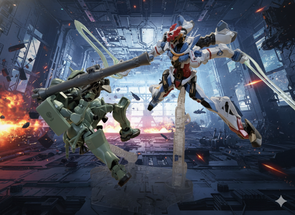 【HG／ジークアクス&ザク】