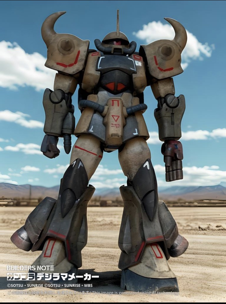 グフ砂漠仕様試験機