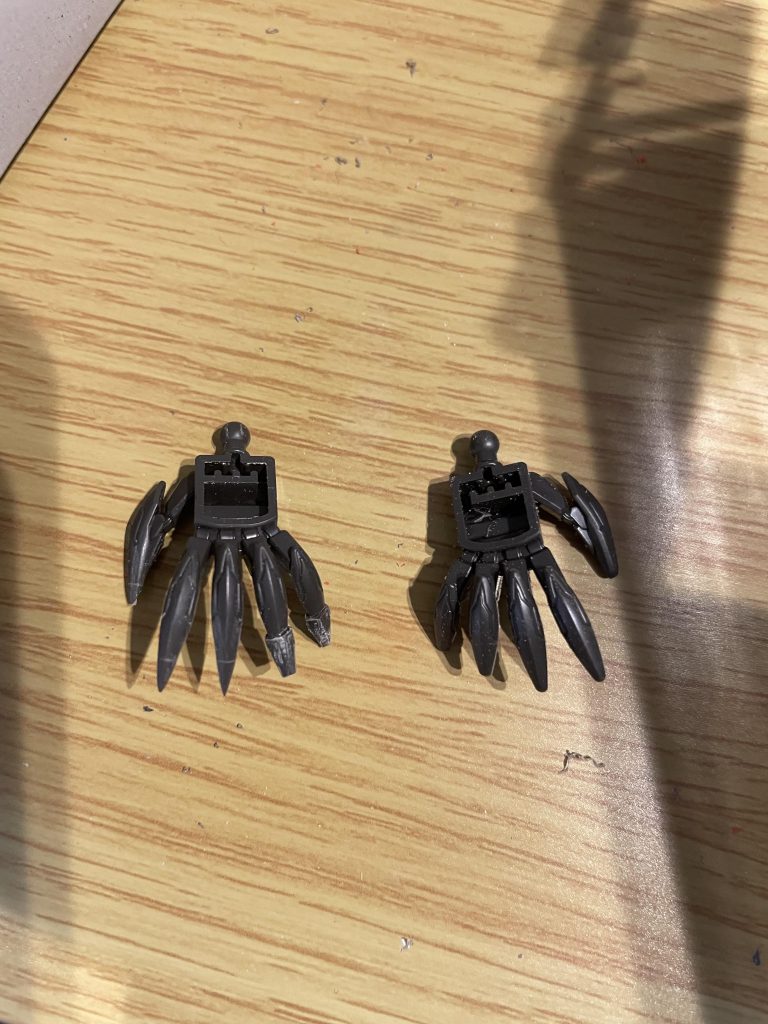 爪の延長割とメジャーな方法ですが、筋彫り含めて良い勉強になりました。