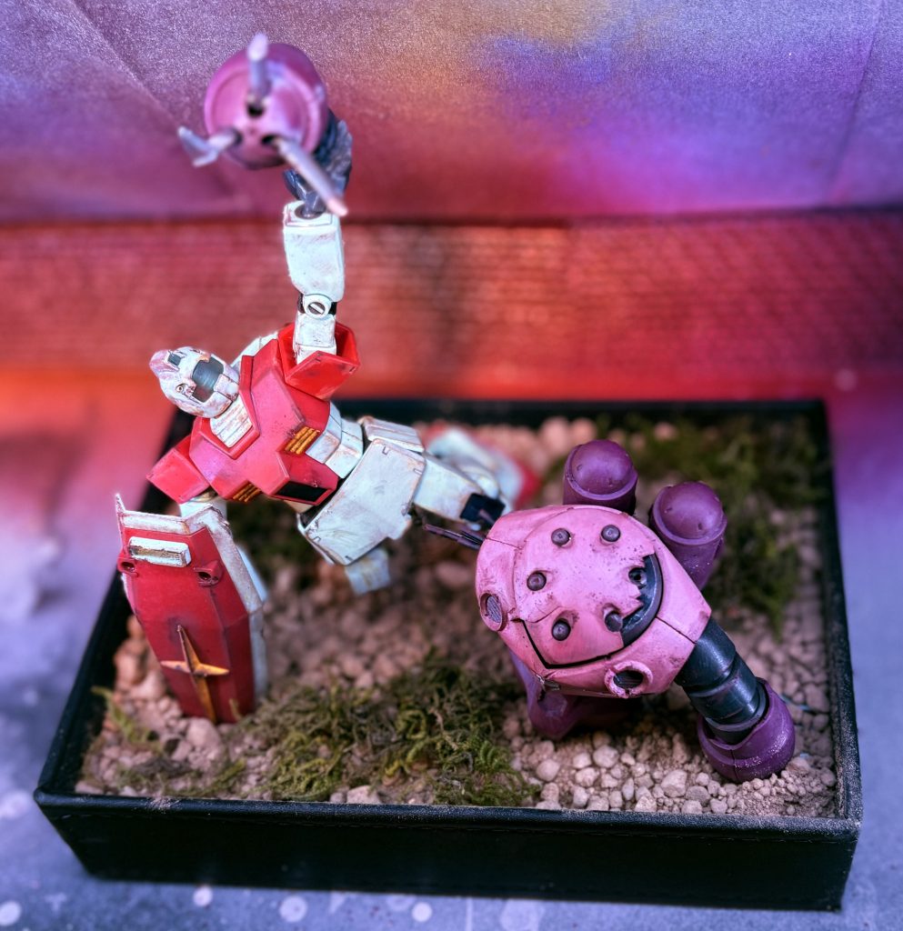 【ジムがズゴックに勝つ世界線】–3枚目/制作者：さりり