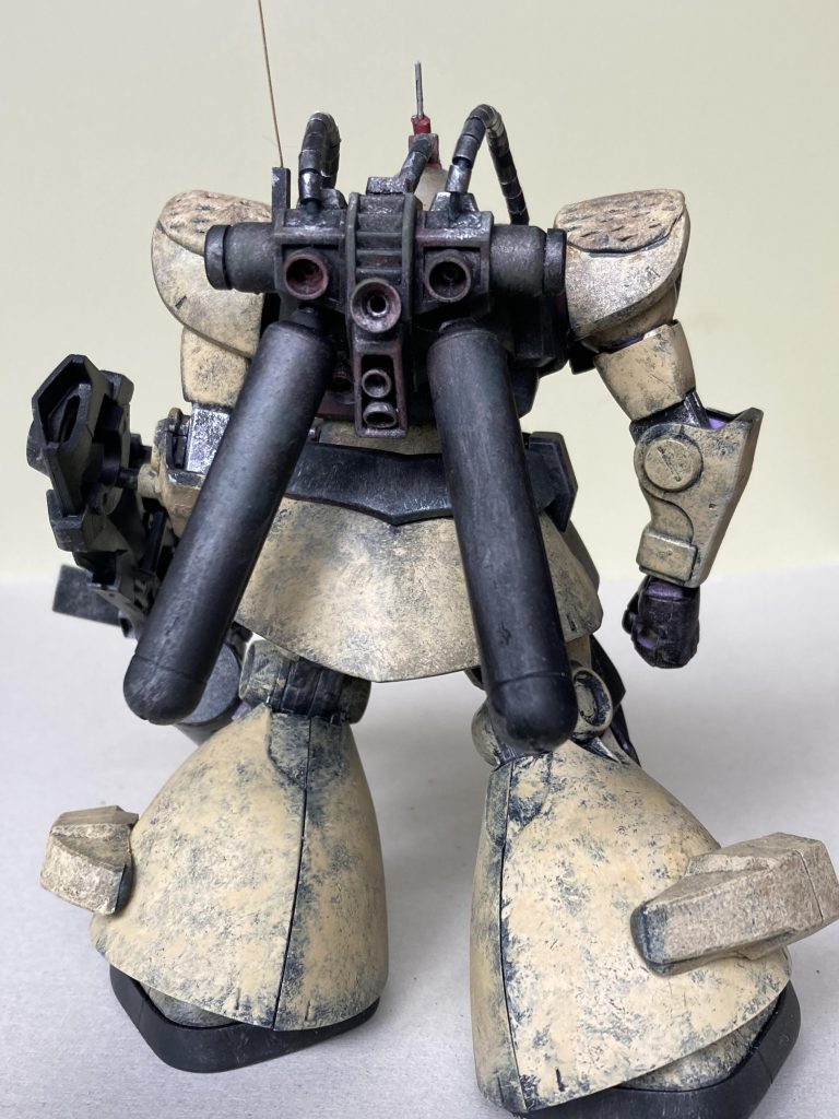 まあ、バックパックはゲルググ&nbsp;イェーガーのです。